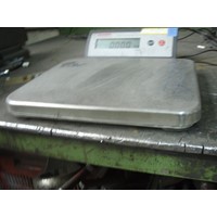 Electronic plateau scale SOEHNLE, 60 kg max.